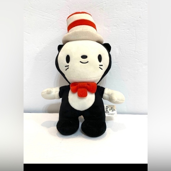 Cat In The Hat Plush Dr.Seuss Stuffed Animal UNIVERSAL STUDIOS 2015 Baby 12” - Picture 1 of 4
